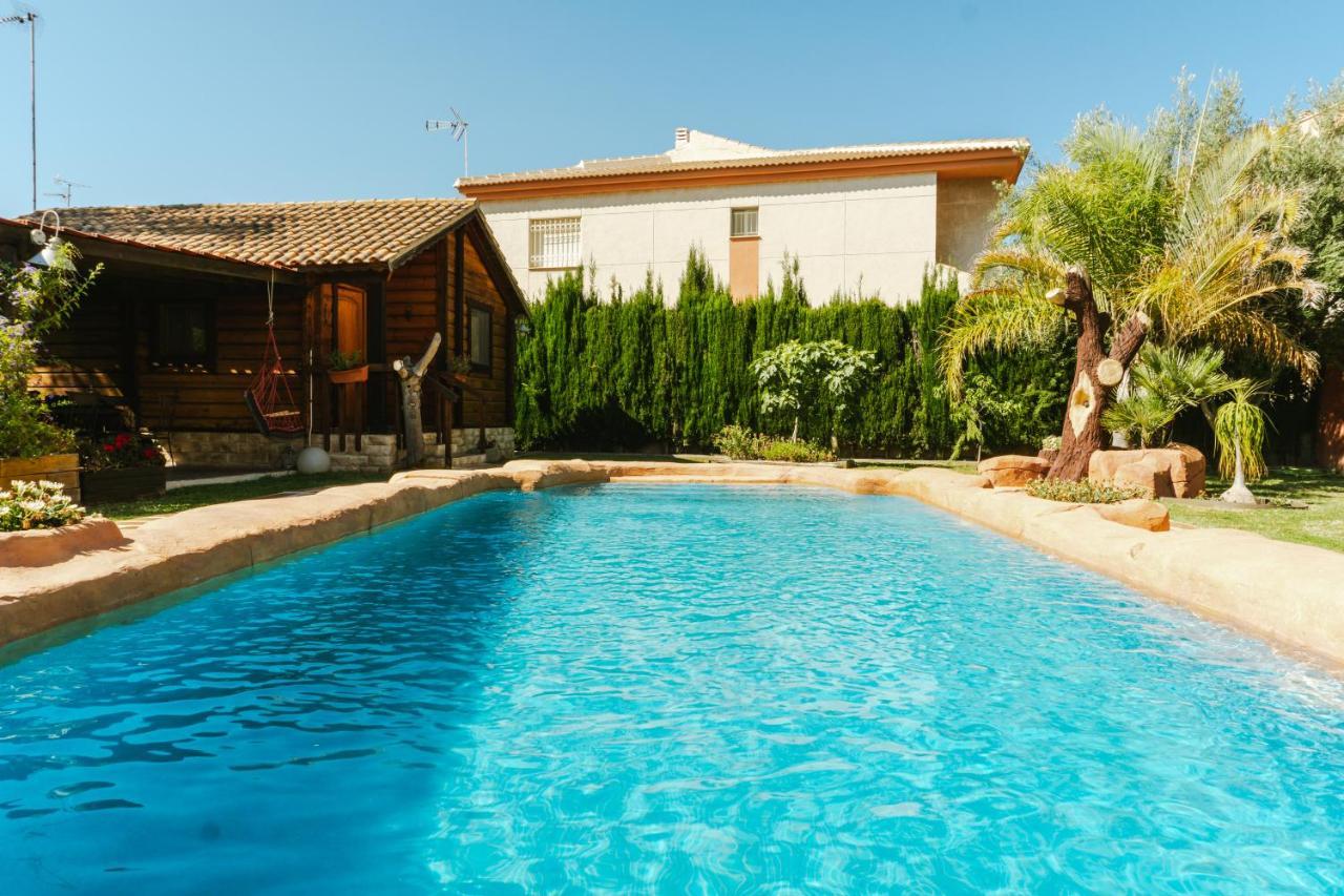 Villa Casa De Madera Con Piscina Privada à Los Alcázares Extérieur photo