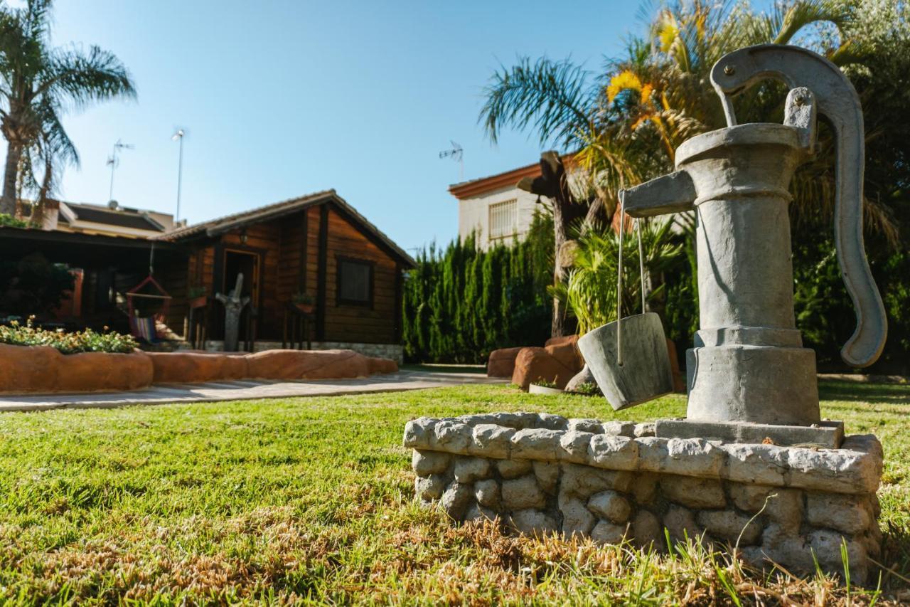 Villa Casa De Madera Con Piscina Privada à Los Alcázares Extérieur photo